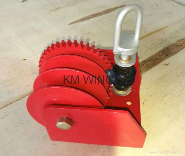 2000 LBS WORM GEAR WINCH 3