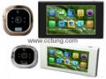 GSM Peephole Video Doorbell with 4.7inch Touch Screen 1