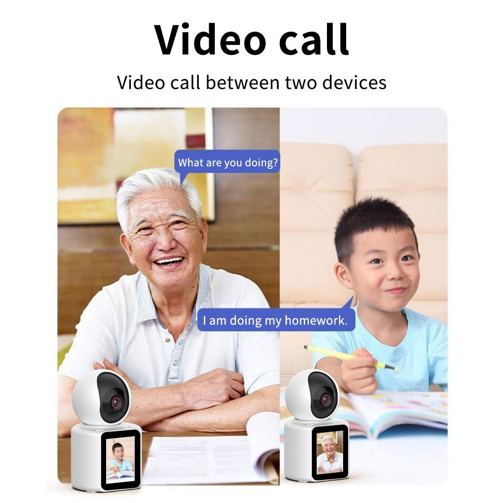 2MP Full HD WIFI Video Calling Camera with  infrared Night Vision by Mobile APP 2