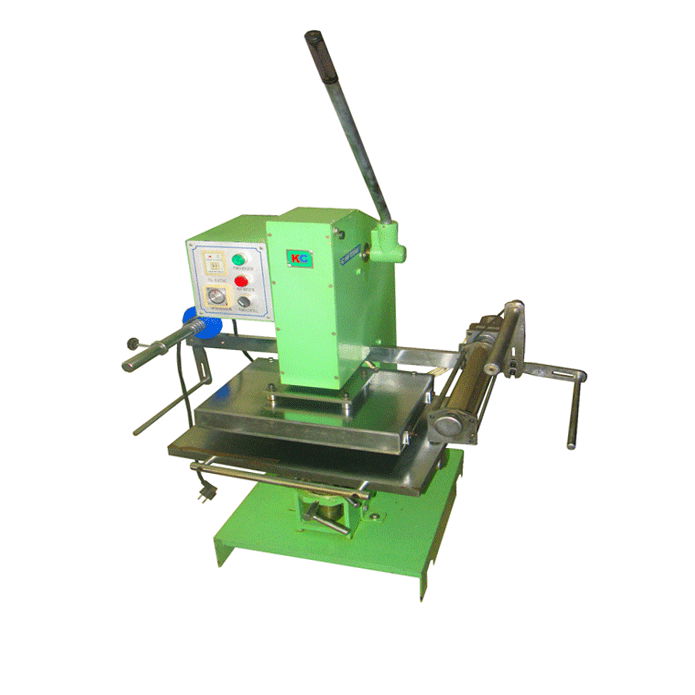  Manual Large -Press Precision Hot stamping machine 3