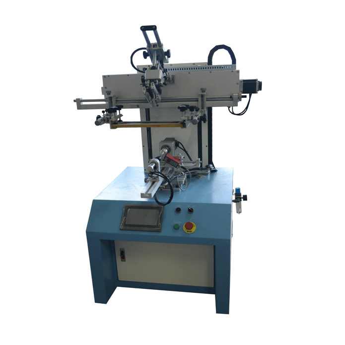 Servo overprint Screen printing machine for bottles cups sofetube 5