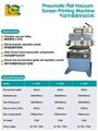Plain screen printing machine-S-500PV