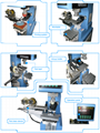 pad printer with pad clead device(P1-410CP)