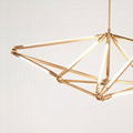 Modern Classic Peach lobby Pendant Light