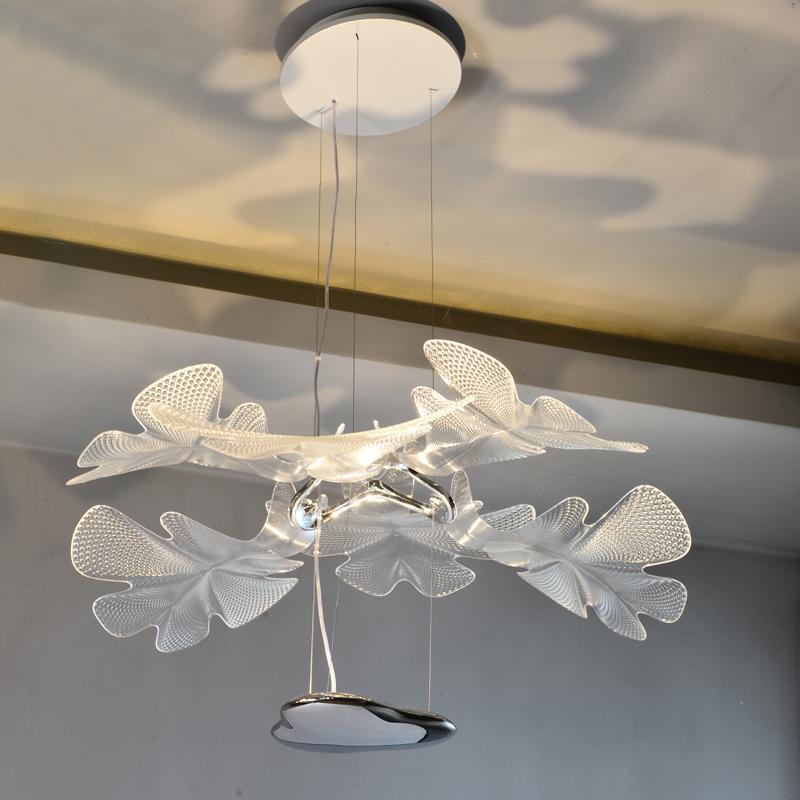 Acrylic flower modern Chandelier lamp 3