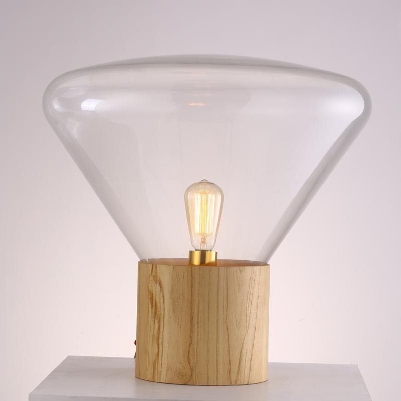 现代 经典 Muffins 木头 玻璃 捷克 台灯 BM-3008T  B