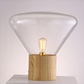 Classic Muffins Wood 02 Table Lamp