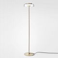 Modern decorative glass floor lamp