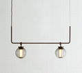 Stylish and simple glass chandelier 6