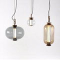 Stylish and simple glass chandelier 5