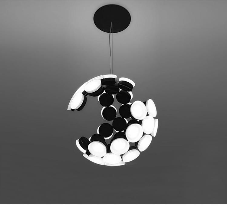 Creative restaurant round chandelier 5