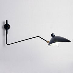 Sconce Mouille Wall Light 1 Arm BM-3026W-1