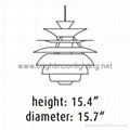 PH Snowball Pendant lamp BM-4075S 4