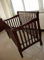 Bend Wood Baby Crib