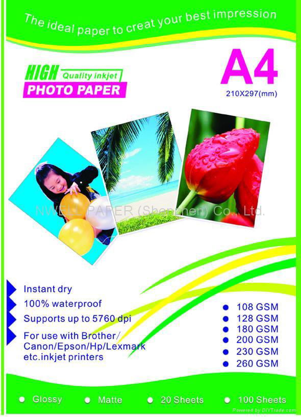 Photo Quality Glossy Paper