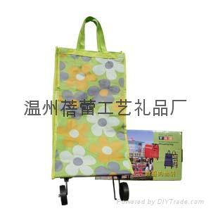 foldable trolley shopping bag 2