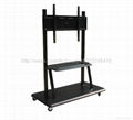 Large touch screen / TV / ad mobile stand