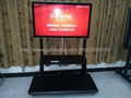 Large touch screen / TV / ad mobile stand