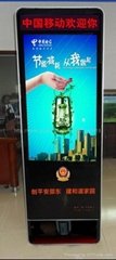 Multifunctional shoe vertical advertisement player (with LED subtitles)