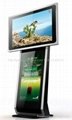 The new dual-screen advertising player( digital signage )