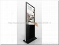 LED touch inquires vertical advertisement player