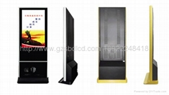 42-inch vertical screen  Advertising Shoe Polisher player