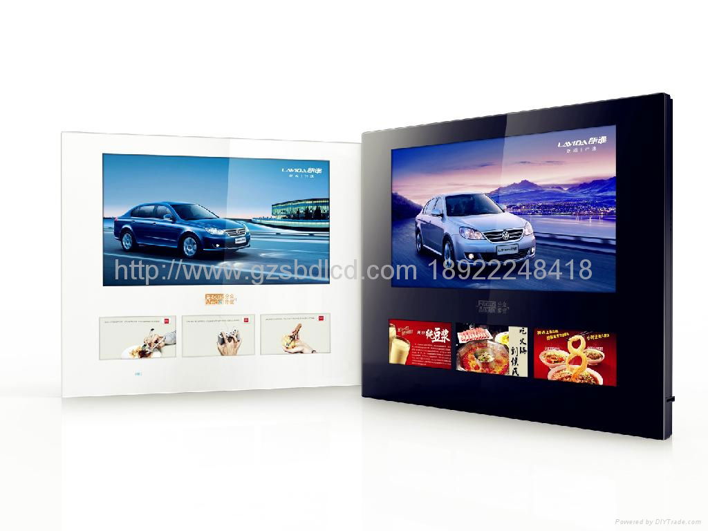 Wall-mounted multi-screen advertising player 3