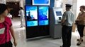 Dual display bank advertising player