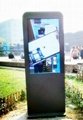 Outdoor touch Vertical advertising player