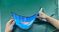 Touch flexible folding digital signage 5