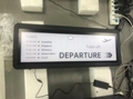 Ink screen outdoor traffic signs