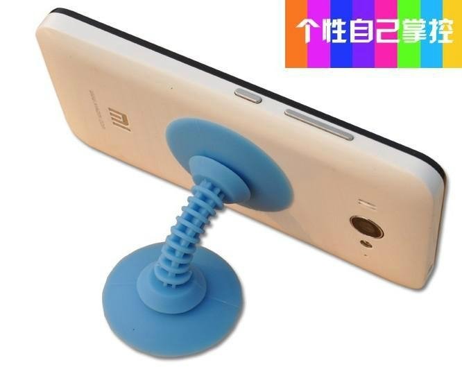 Silicone Double-sided Suction Cup Holder Sucker Stand For Mobile Phones