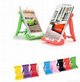 Portable Folding Phone Tablet Docks Holder Mount Stand For iPhone iPad 4