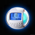 Glowing 7 Color change Nature Sound Alarm Clock Radio   5