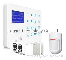 Wireless Home Securtiy Touch GSM alarm system 5