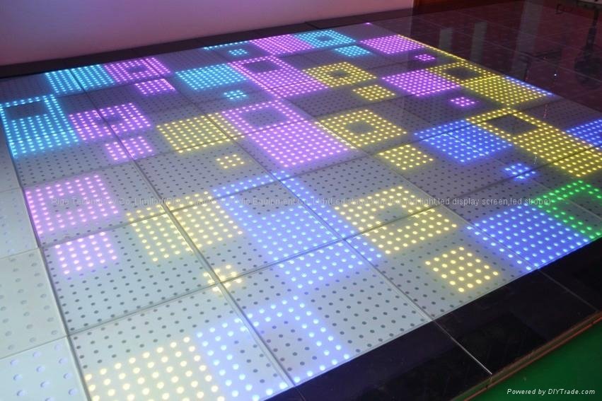 LED interactive dance floor,stage floor/led wall washer/led par can 3