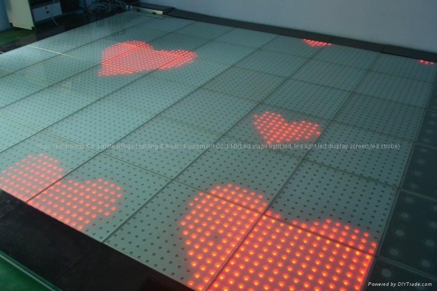  LED interactive dance floor,stage floor/led wall washer/led par can 4