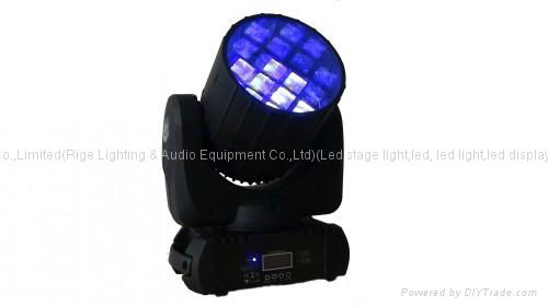 New RGBW 4in1 cree led 12X10W led spread angle beam moving head light 2