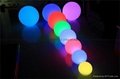 Rechargeable Waterproof Outdoor Large Plastic Illuminated LED Light Ball 5