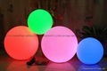 Rechargeable Waterproof Outdoor Large Plastic Illuminated LED Light Ball 4
