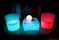 China supplier led furniture modern design led illuminated sofa 7