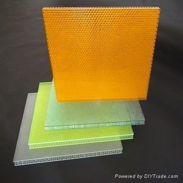 Polycarbonate honeycomb sandwich panel 4
