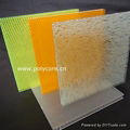 Polycarbonate honeycomb sandwich panel