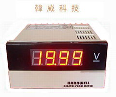 DP3-DV系列三位半數顯直流電壓表
