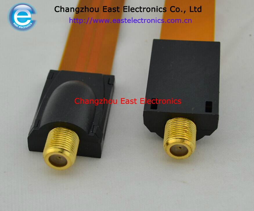 F Type RG6 Flat Under Window Cable, F window throwgh cable