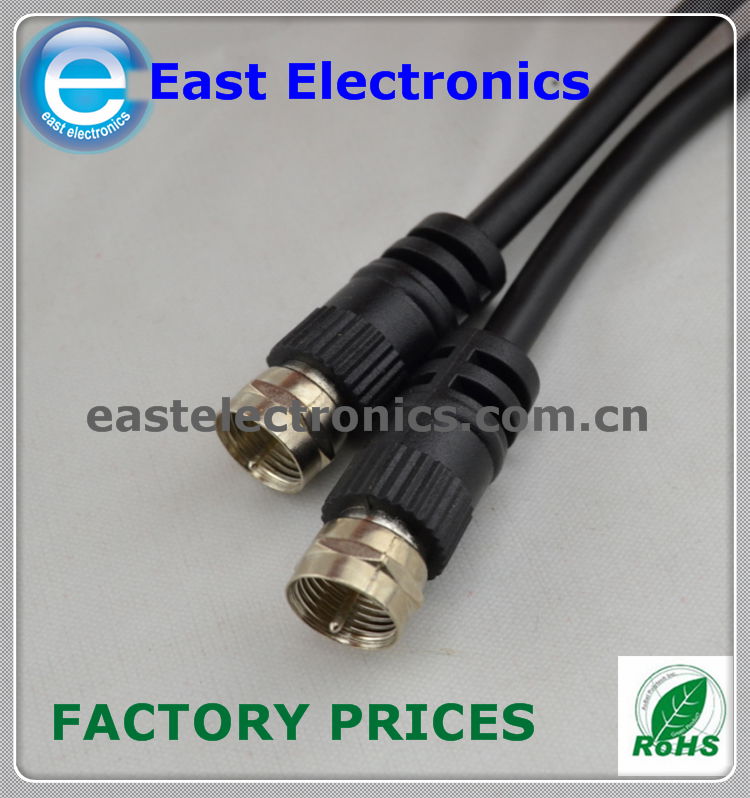 F Type RG6 Flat Under Window Cable, F window throwgh cable 5