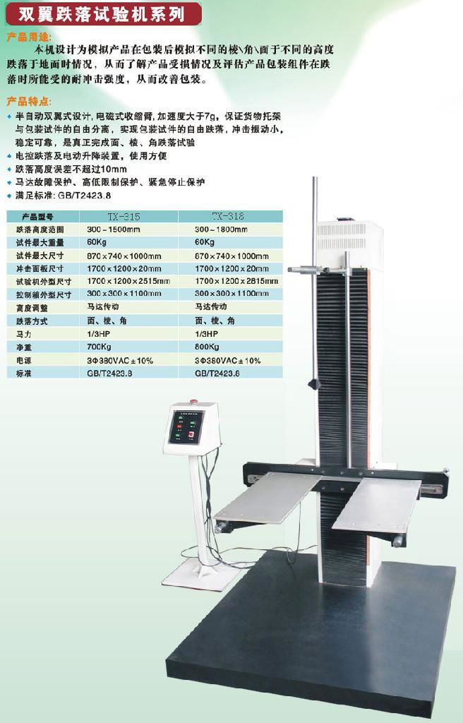 雙翼跌落試驗機 5