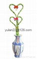 Heart shape lucky bamboo