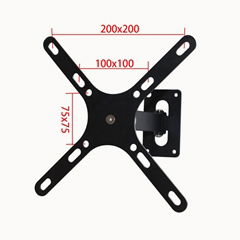 Jiaweihao LCD Wall Holder Monitor Mount Tv Stand Bracket Angle Adjustable