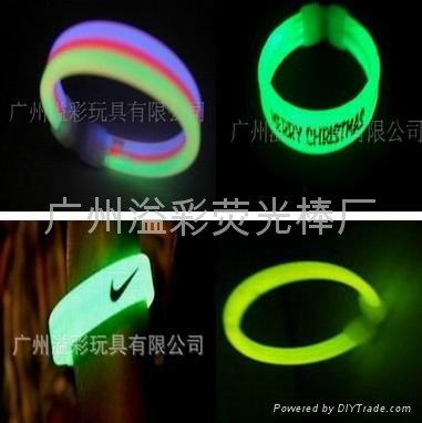 glow bracelet, glow stick bracelet, chemical light sticks 2